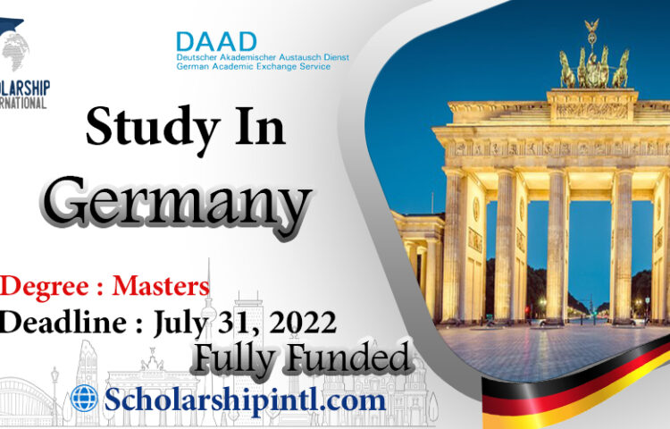 DAAD Helmut Schmidt Program Me In Germany 2023 Fully Funded