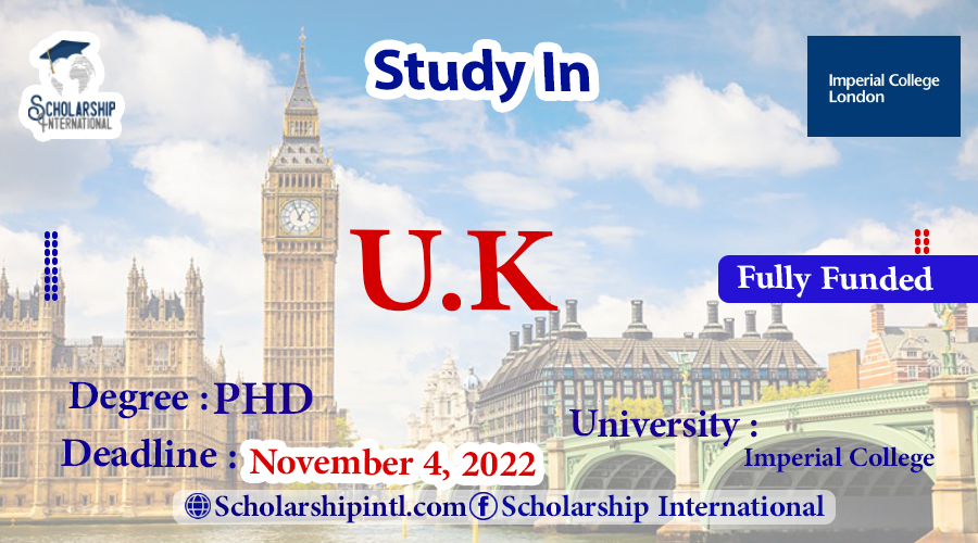 phd scholarship in public health in uk