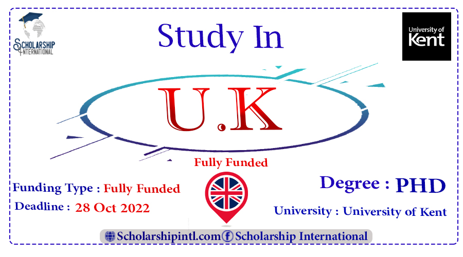 phd scholarship in england