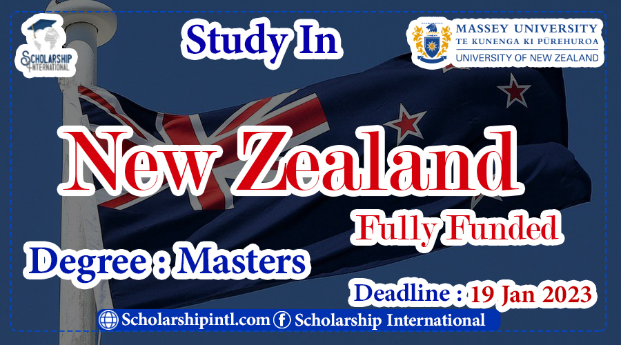 New Zealand Fully Funded Scholarship Yvonne A M Smith Charitable