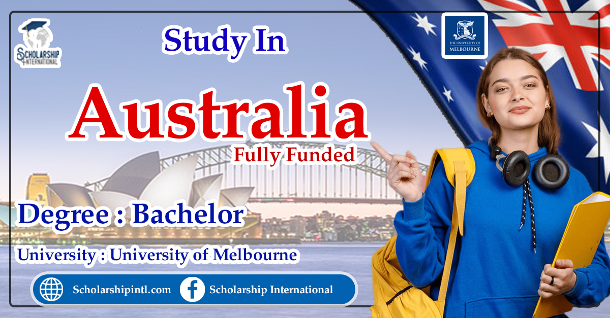 Australia Melbourne International Undergraduate Scholarship 2023