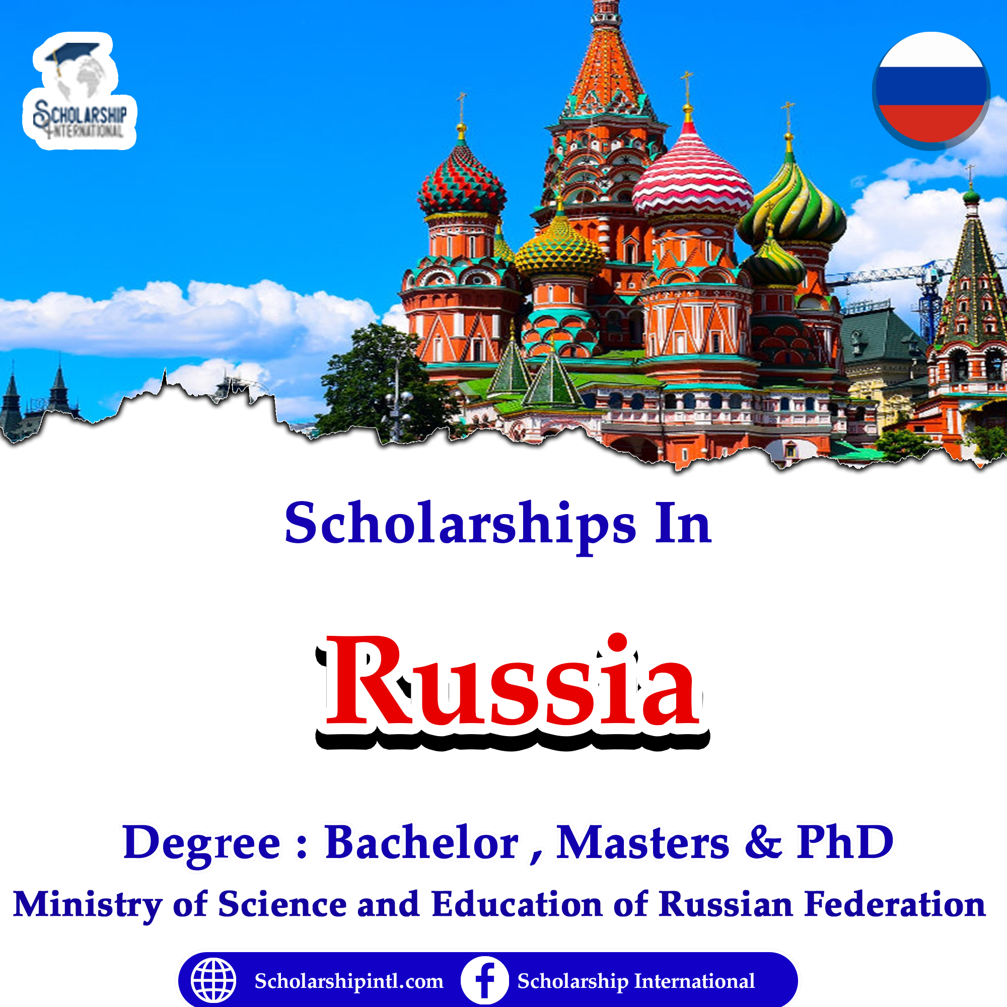 Russian Government Scholarships for International Students Fully Funded