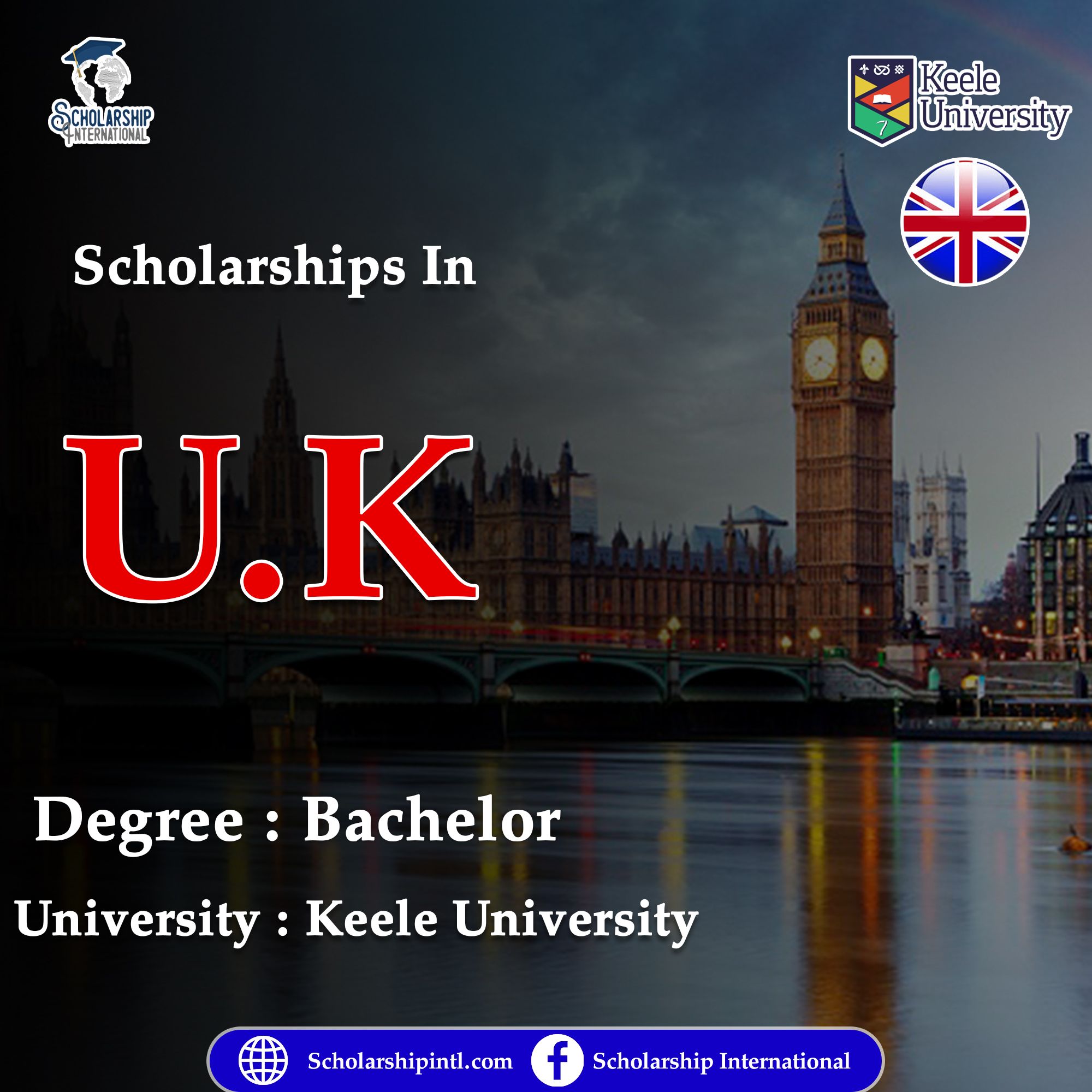 The Advanced Entry Scholarship at Keele University In UK Scholarship