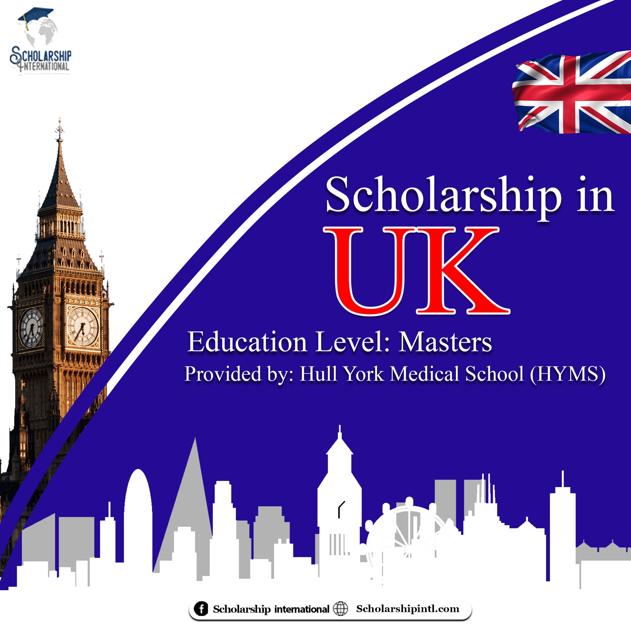 Graduate Scholarship by Hull York Medical School 2024 In UK