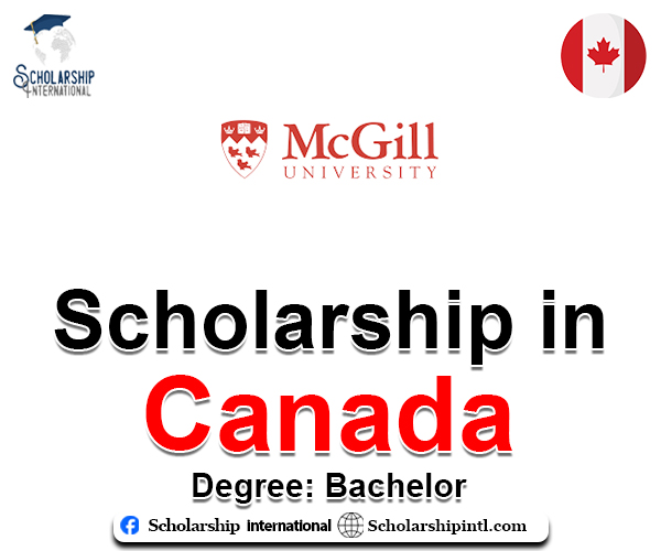 McGill University Entrance Bursary Program 2024 In Canada Scholarship