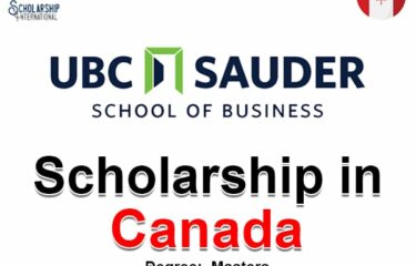 Asia Top Talent Scholarships at UBC Sauder 2024-25 In Canada