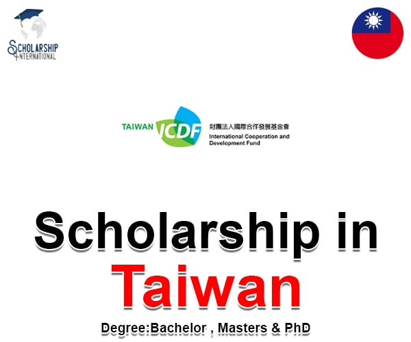 TaiwanICDF Scholarship Program 2026 In Taiwan - Scholarship International
