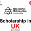 Postgraduate Scholarship at Manchester Metropolitan University 2026 In UK